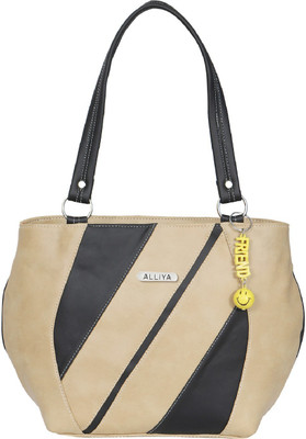 

Aliya Shoulder Bag(Beige, Black)