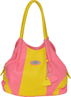 

FD Fashion Soft Shoulder Bag(Pink, Yellow)