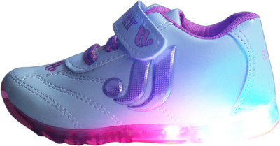 

LNG Lifestyle Boys & Girls Velcro Running Shoes(Pink, Pink2