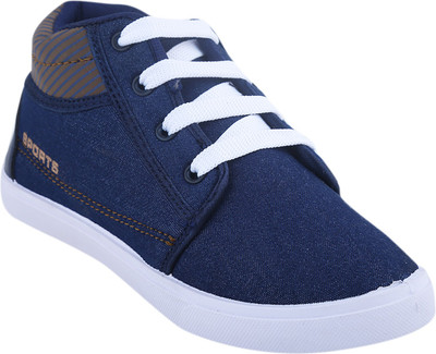 BUNNIES Boys Lace Casual Boots(Dark Blue