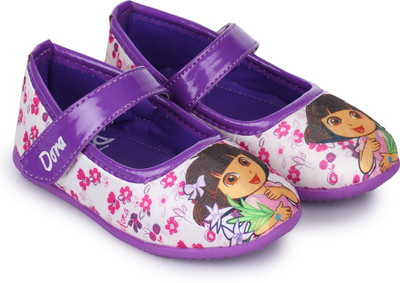 

Dora Girls Velcro Ballerinas(Purple