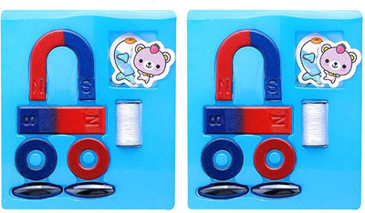 

AASA Magnet PLay Set For Kids Boys & Girls For Fun, Set Of 2(Multicolor)