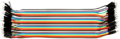 

Rotobotix Male to Male Jumper Wire Bundle 20cm (40pcs)(Multicolor)