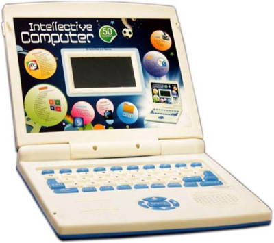 

Bonkerz Intellective Computer Toy Educational Laptop With 50 Activities(Multicolor)
