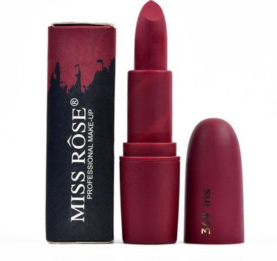 

Miss rose Soft cream matte water proof long lasting pink colour bullet lipstick iris 36(pink)
