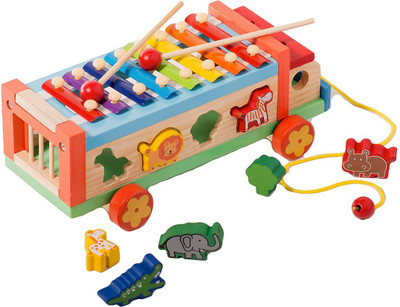 

Shumee Musical Animal Truck(Multicolor)