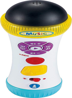 

Baybee Infunbebe Kids Microphone Toy Voice Changer Karaoke Machine Toddler Recording, Play Music Function Colorful Lights, Girls Boys Party Favor Toy Great Birthday(Multicolor)