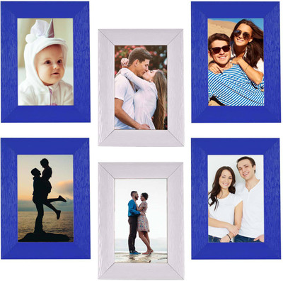alwaysgift MDF Wall Photo Frame(Multicolor, 6 Photo(s), 10 X 15 Cm)