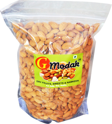 

gmodak Badam Almonds(500 g, Pouch)