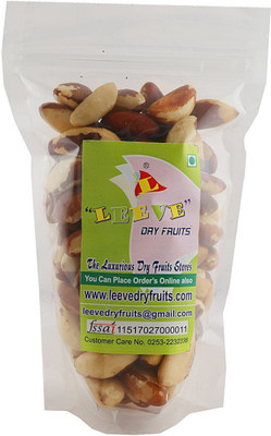 

Leeve Dry fruits Raw Brazil Nuts(400 g, Pouch)