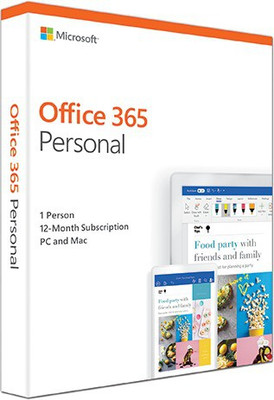 Microsoft Office 365 Personal 1 user 1 year