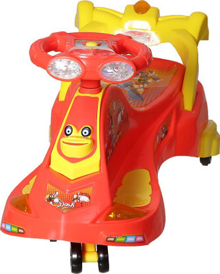 

Dash Kids Free Wheel Magic swing Trans car Ride-on(Red)…(Red)