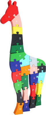 

Phirkcraft Wooden Puzzle in shape of Giraffe(26 Pieces)