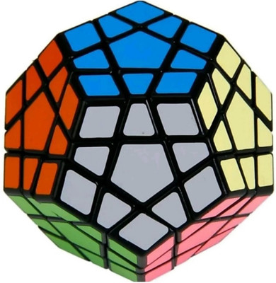 

SANJARY HIGH SPEED Magic Puzzle Cube Brain Teaser Megaminx Cube With White-base (1 Pieces)(1 Pieces)