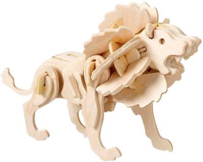 

Tootpado 3D Wooden Puzzle Lion - (1TNG253)(1 Pieces)