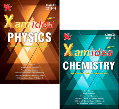 Exam IdeaClass -12 Set Of 2 Books (Physics + Chemistry Combo Pack) 2018-2019(Paperback, Panel Of Expert Team) Exam IdeaClass -12 Set Of 2 Books (Physics + Chemistry Combo Pack) 2018-2019(Paperback, Panel Of Expert Team)