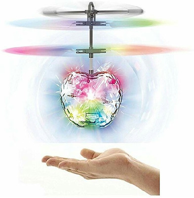 

welkins Flying apple with motion sensors and 3d lights(Multicolor)