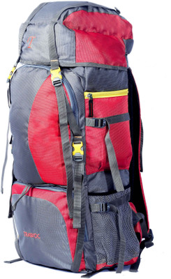

TRAWOC HK1-R-Trekking Bag Hiking Backpack Travel Rucksack - 60(Red)