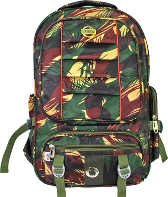 

Sky Jungle Camouflage Army Big size Backpack Rucksack - 21(Multicolor)