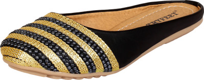 

tryfeet Women Black Flats
