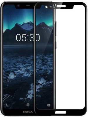 Gorilla Armour Edge To Edge Tempered Glass for Nokia 5.1 Plus(Pack of 1)