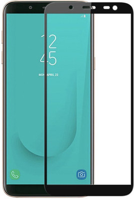 TECHSHIELD Edge To Edge Tempered Glass for Samsung Galaxy J6(Pack of 1)