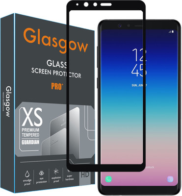 Glasgow Edge To Edge Tempered Glass for Samsung Galaxy A8 Star(Pack of 1)