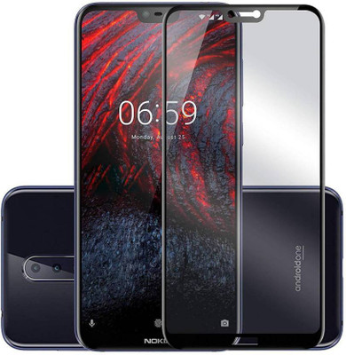 DSCASE Tempered Glass Guard for Nokia 6.1 Plus(Pack of 1)