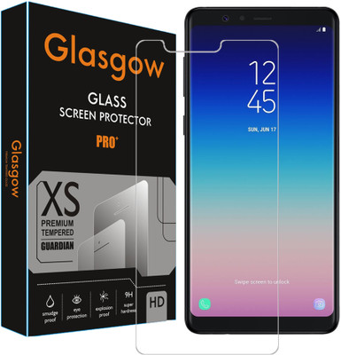 Glasgow Edge To Edge Tempered Glass for Samsung Galaxy A8 Star(Pack of 1)