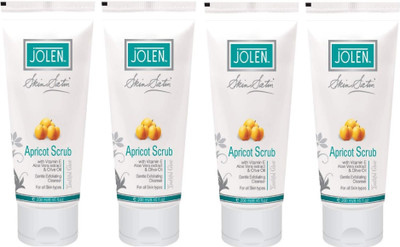 

Jolen Facial & Body Apricot Scrub with Vitamin-E Scrub(240 g)