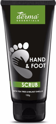 

True Derma Essentials Hand & Foot Scrub With (Tea Tree & Walnut Shells) Scrub(100 g)