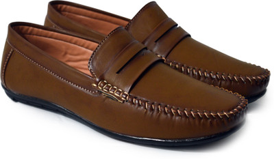 

Feetway Designer Loafers For Men Slip On Casual Shoes Loafers Loafers For Men(Beige