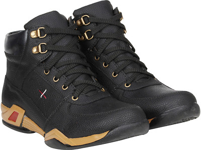 

Kraasa Riding Rockers Boots For Men(Black