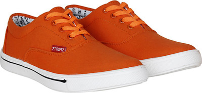 

Kraasa Colored Sneakers For Men(Orange
