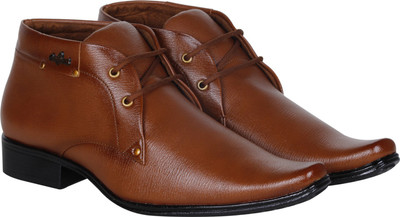 

Kraasa Long Lace Up For Men(Tan