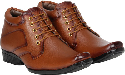 

Knot n Lace Office Wear Lace Up For Men(Tan
