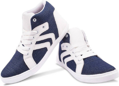 

Gomingle Sneakers For Men(White, Blue