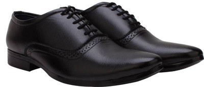 

De Loyon Black SMKI Formal/Partywear /Office Shoes Derby For Men(Black