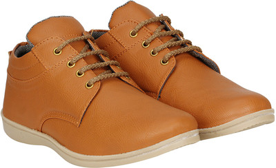 

Knight Ace Freak Sneakers For Men(Tan, Beige