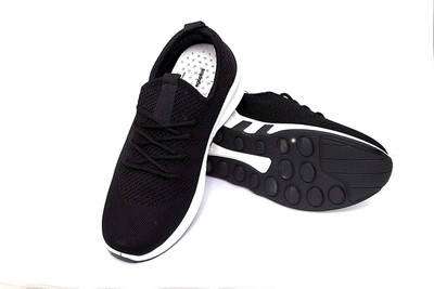 

Hush Berry Cricket Shoes Lightweight Durable Performance Golf Cleated ShoeÂ Walking Shoes For Men(Black