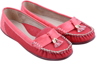 

Adorn New Look Loafers For Women(Red