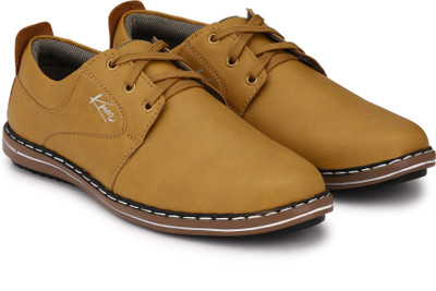 

Knoos Outlander Outdoors Sneakers For Men(Beige