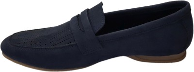 DeepakTC Loafers For Men(Navy , 8)