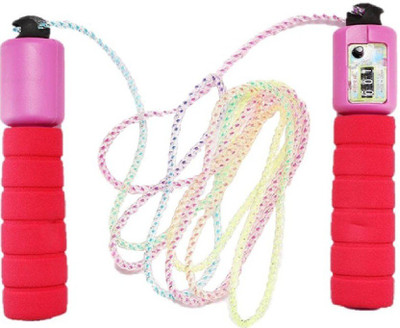 

SPORTSHOLIC Skipping Jump Rope With Counter, Foam Handle For Kids Boys Girls 8 To 11 Years Kids Skipping Rope(Multicolor, Length: 685 inch)