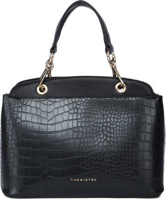 

Chemistry Women Casual Black PU Sling Bag