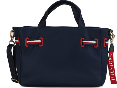 

Tommy Hilfiger Women Casual Blue Nylon Tote