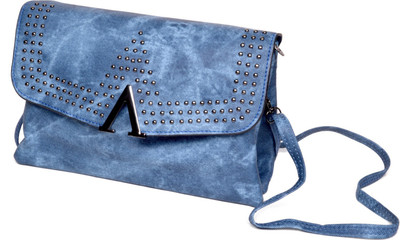 

Blossom Women Casual Blue PU Sling Bag
