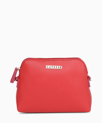 

Caprese Women Casual Red PU Sling Bag