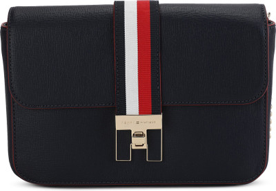 

Tommy Hilfiger Women Casual Blue PU Sling Bag