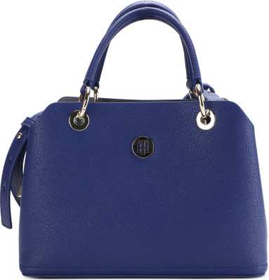 

Tommy Hilfiger Women Casual Blue PU Satchel